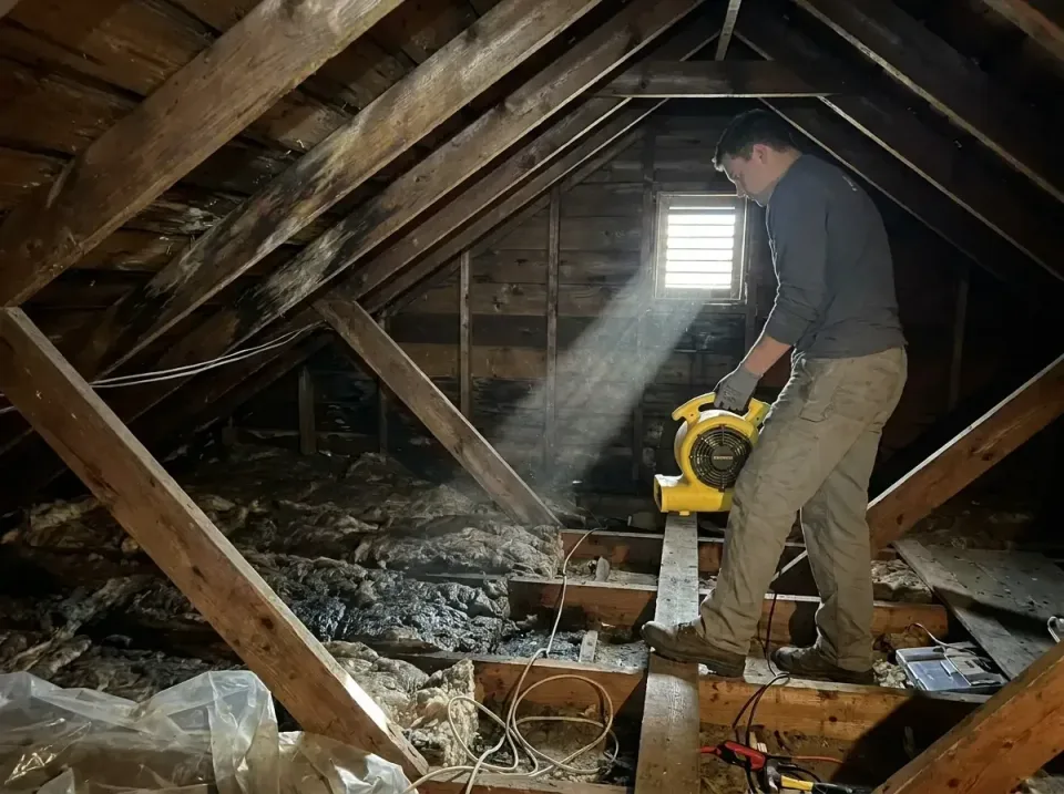 attic-water-damage-drying-proc-007 — frequently asked questions, Emergency Water Extraction & 24/7 Flood Response in South T…